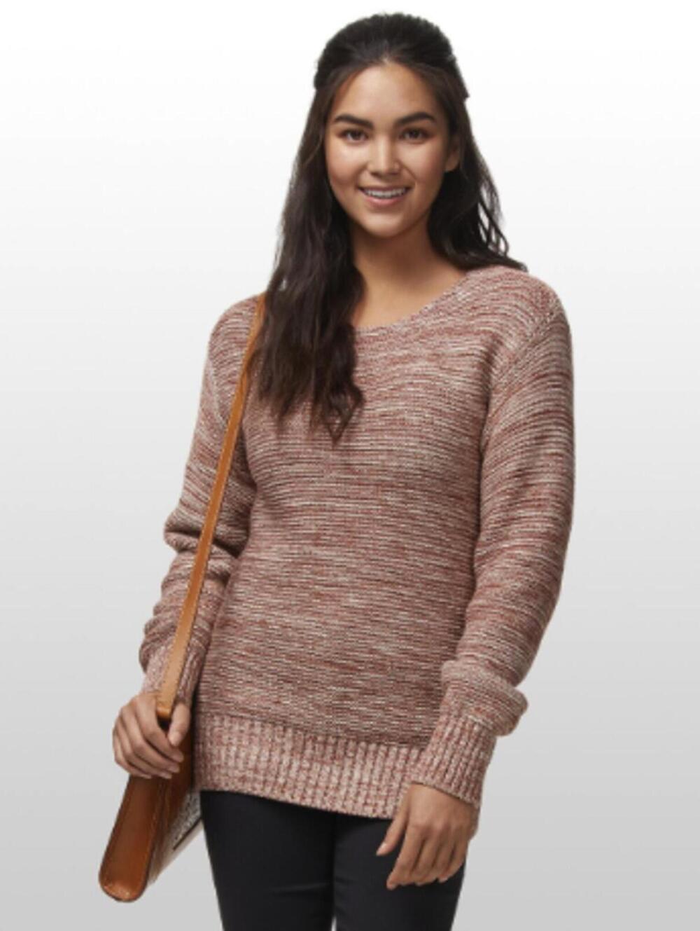 Filson Marled Pink Crewneck Sweater